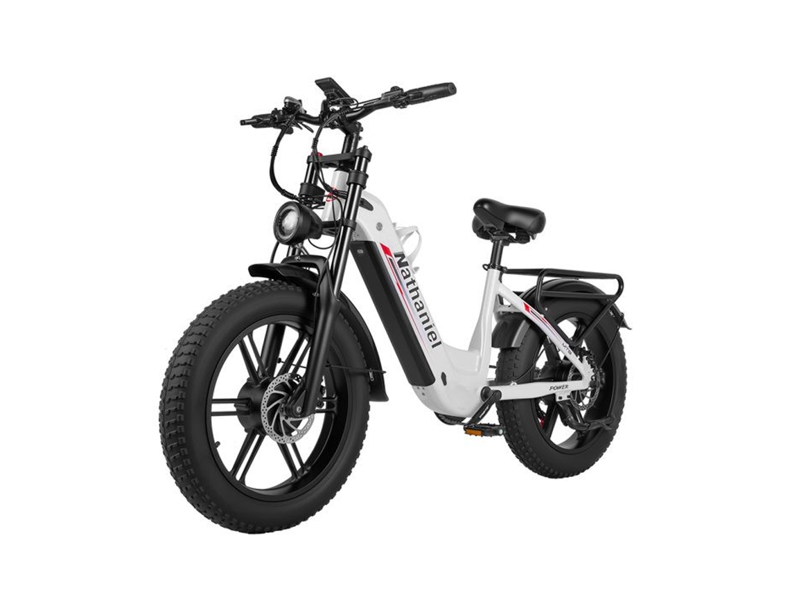 Bicicleta Elétrica Todo terreno para Adulto Duplo Motor 1000 W Bateria 48 V 20 Ah 20 NATHANIEL