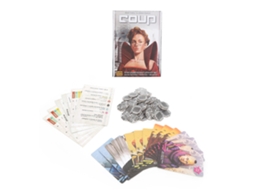 Jogo de cartas de mesa para interação em família e festas. Versão em inglês.