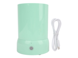 Máquina de Limpeza Automática para Pincéis de Maquiagem Elétrica Portátil Usb Verde