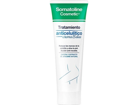 Creme Anticelulítico SOMATOLINE Celulitis Resistente 15 Dias (250 ml)
