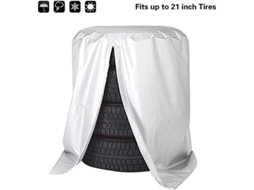 Bolsa de Pneu Impermeável Oxford 210d, para Carros, Rvs, Caminhões, com Zíper e Cordão S/MARCA