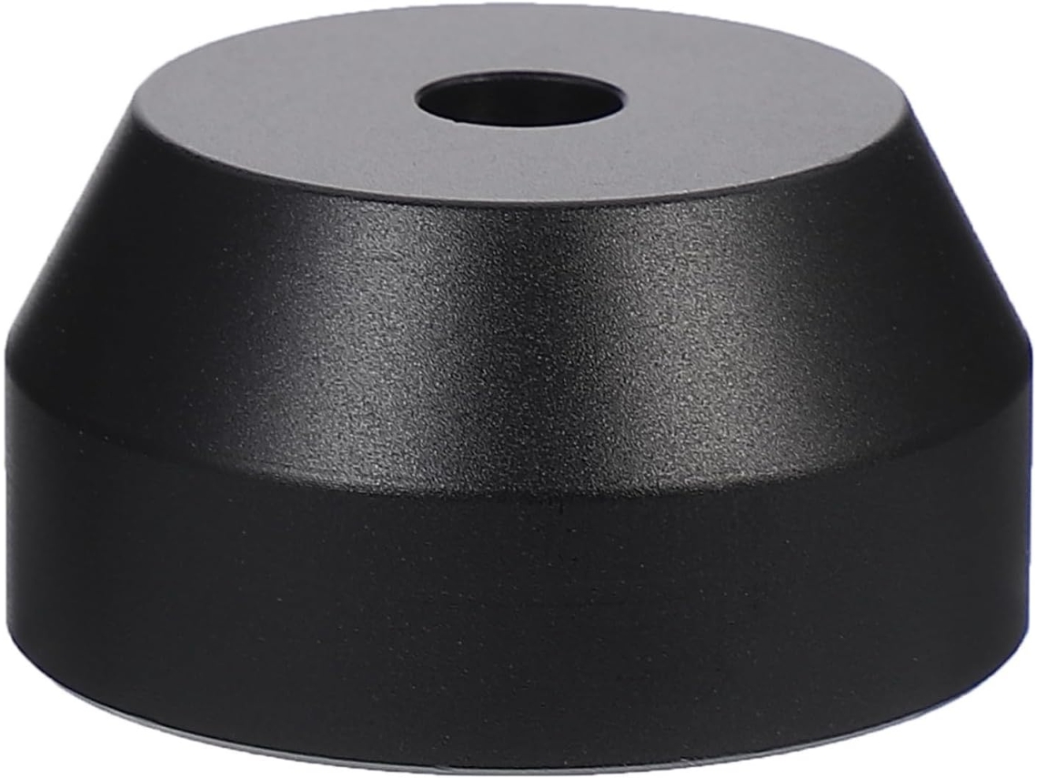 Adaptador Para Discos De Vinil De 45 Rpm, 7 Polegadas, Alumínio Preto