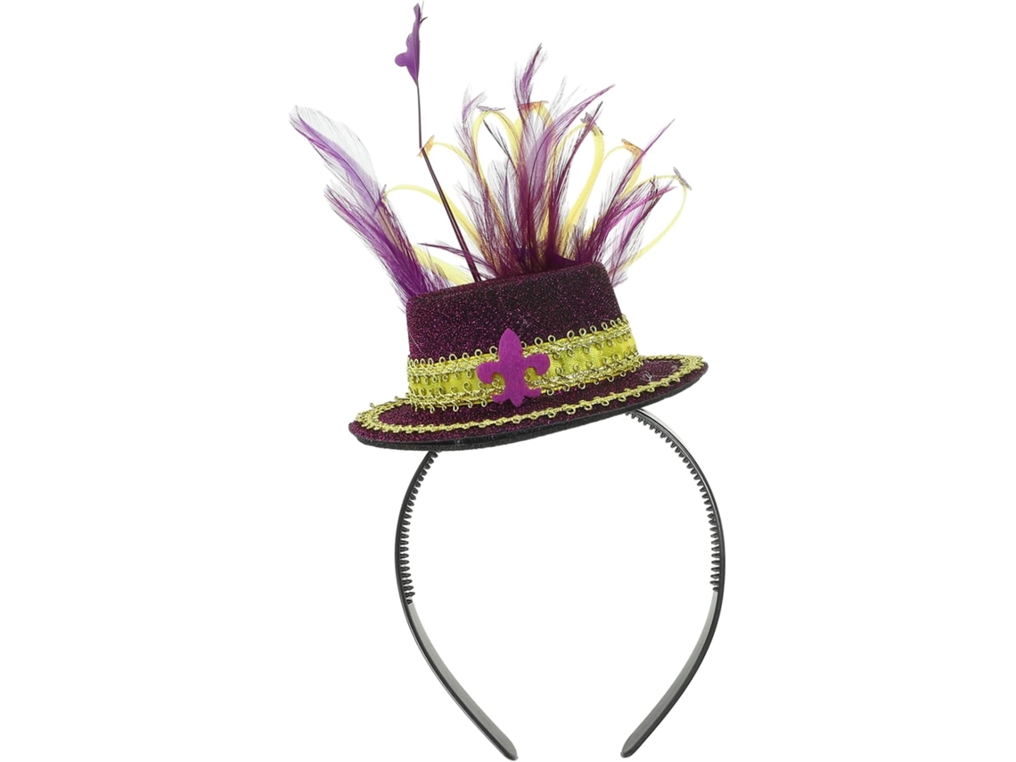 Tiara De Penas Fascinante Para O Carnaval - Acessório Elegante Para Festas, Casamentos E Eventos Especiais.