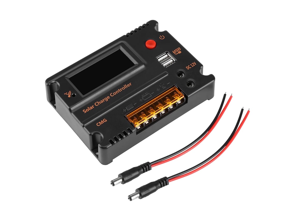 Controlador de Carga Solar 10a 12v/24v com USB S/MARCA