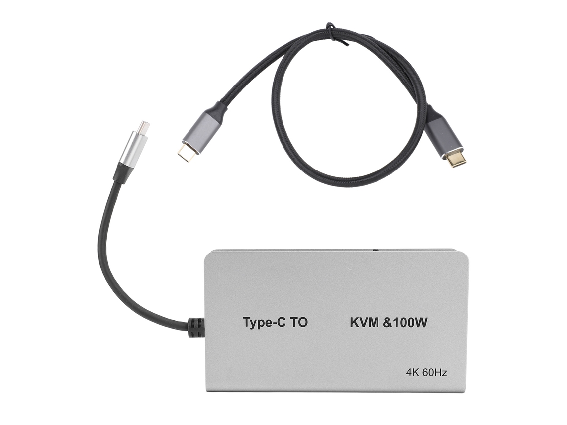 Kvm Switch EOOCOO (compartilhamento de 2 Computadores 4k 60hz)