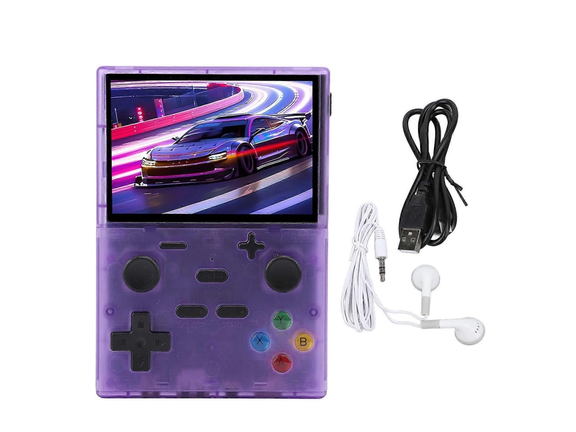 Console de Jogos Retrô Portátil para Sistema Linux com Tela Ips 3,5 Polegadas. Compatível Consoles Bolso. GOKOCO