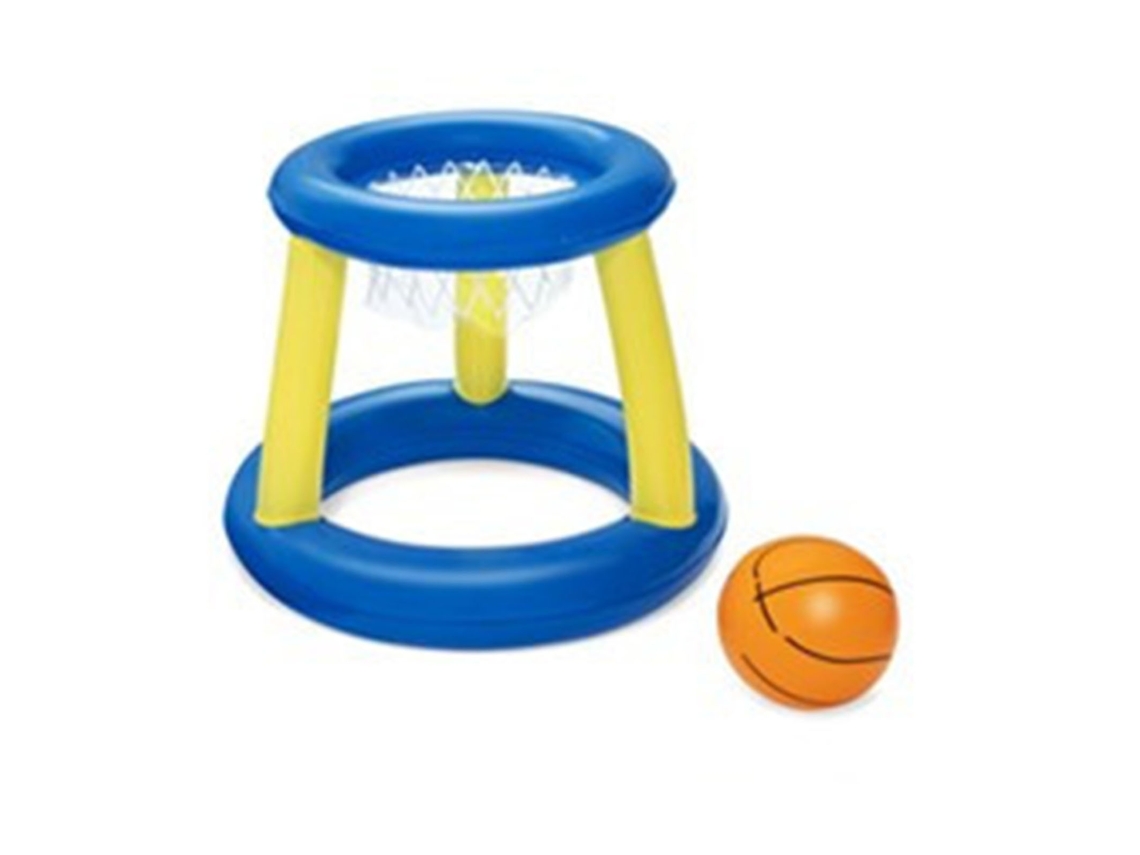 Kit De Voleibol Para Piscina Inflável Com Rede E Aros