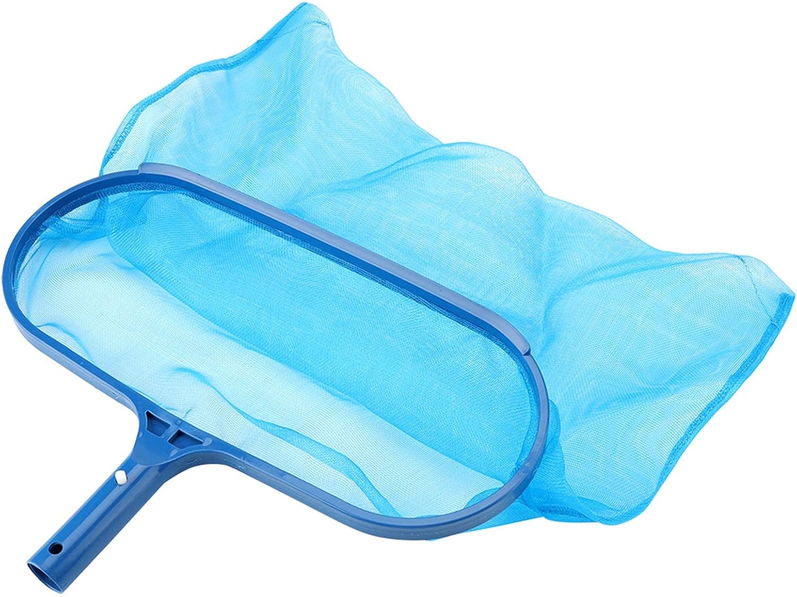 Rede Coletora AQUAFORGE azul para folhas insetos e detritos lagos fontes spas e banheiras