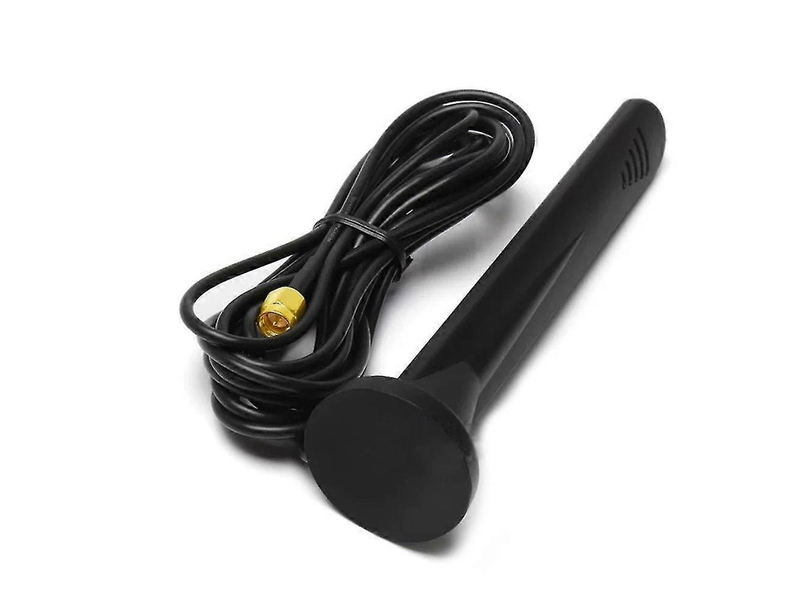 Antena Externa 5g 4g 3g Gprs Gsm 15dbi Sma Sucker Magnético Impermeável