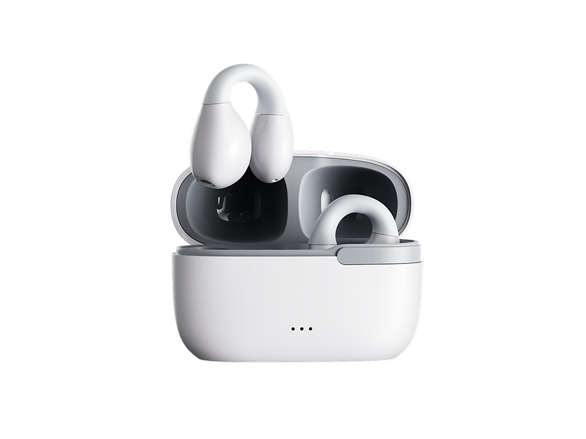 Fone de Ouvido de Condução Óssea com Clipe Bluetooth 5.3 JIAPEI para Esportes e Trabalho