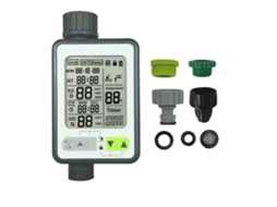 Timer De Rega Automático 3 Modos Com Sensor De Chuva Para Jardim E Gramado