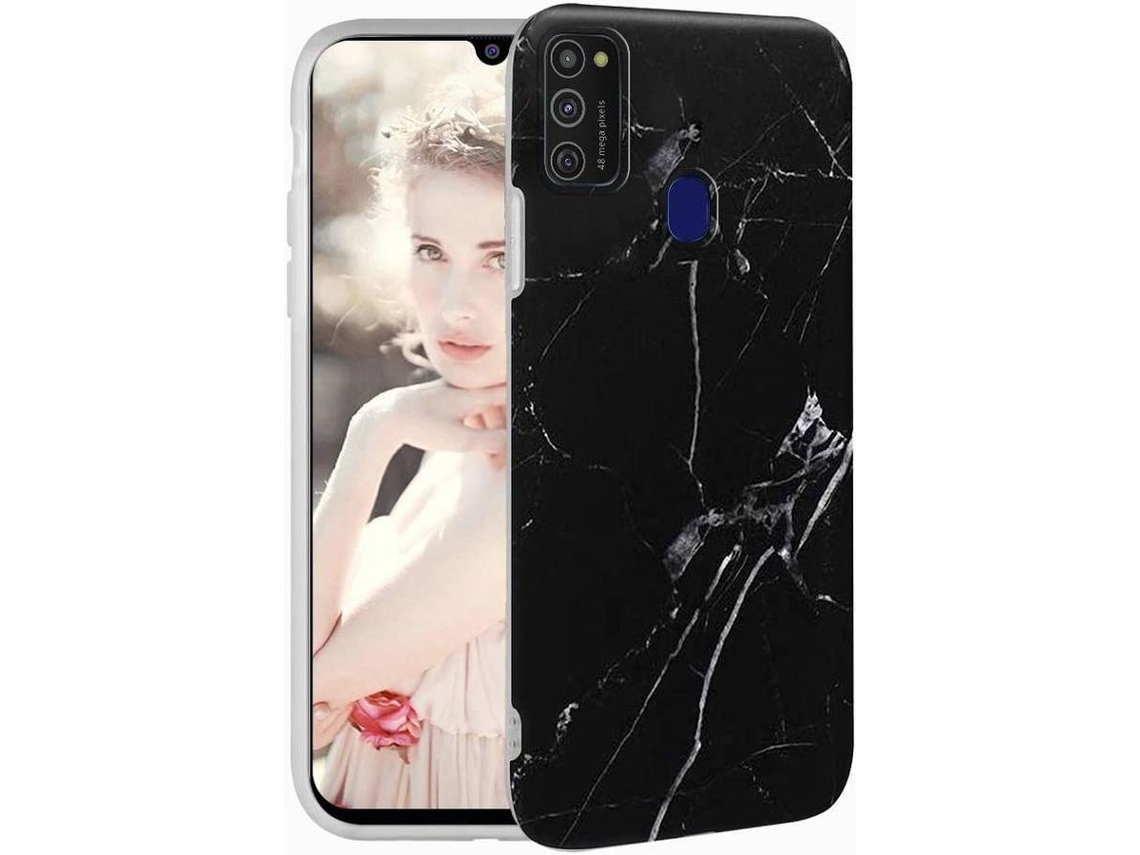 Capa iPhone 12 Pro Max HONGWE. Mármore Preto