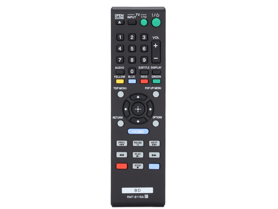 Aetheria controle Remoto Substituição para Dvd Sony Bdp bx58 Bdp s310 Bdp s380 Rmt b116a