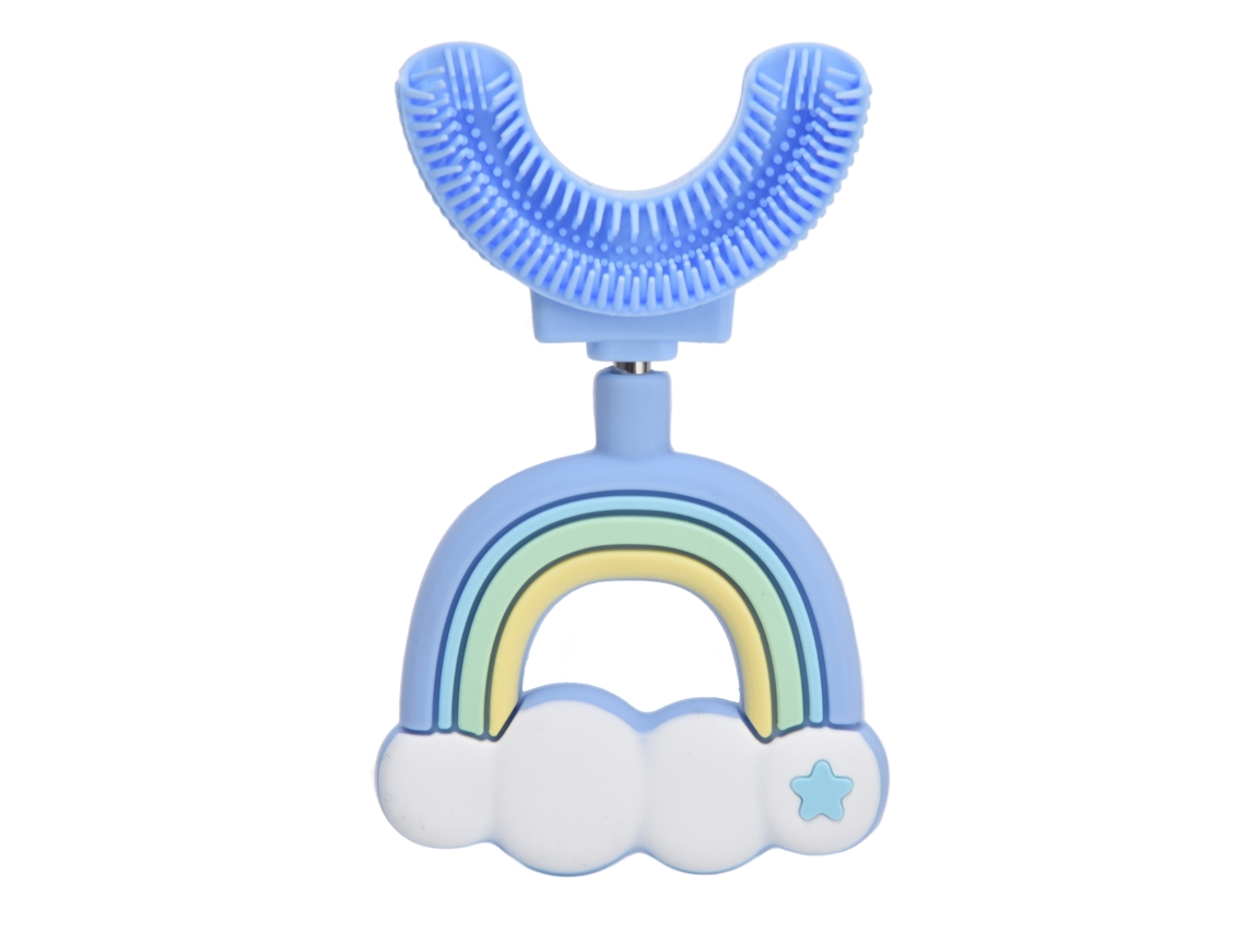 Escova de Dentes U Infantil LAXISCREED 6 12 Anos Azul