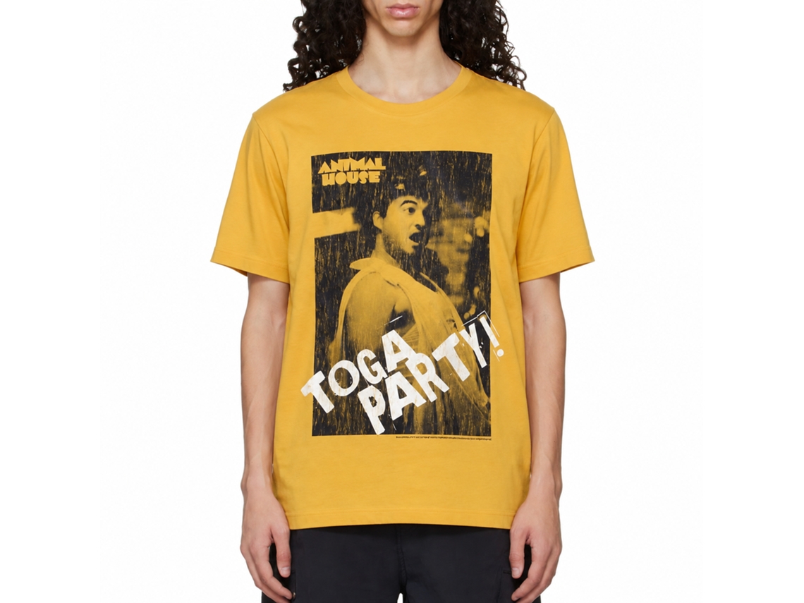 Rockinstone Animal House Movie Toga Party Solid Ginger Adult T-shirt Size:xxxl