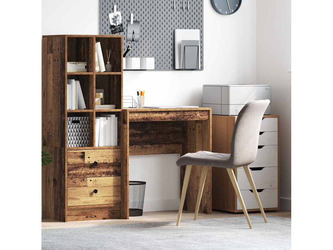 Vidaxl Mesa Madeira Antiga 70 X 40 X 76 Cm