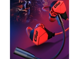 Fone De Ouvido Gamer Profissional 3.5mm Com Microfone