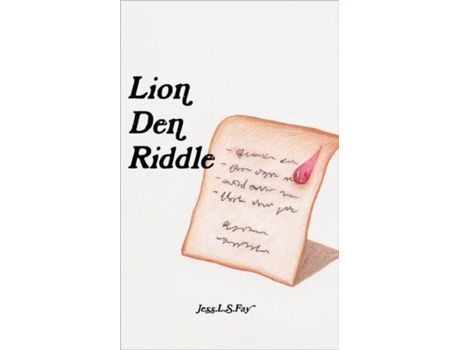 Livro Lion Den Riddle Jess. L.S Fay (Inglês)