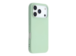 Capa Para Iphone 17 Pro Com Borda Curva De 2,0 Mm Em Tpu - Verde