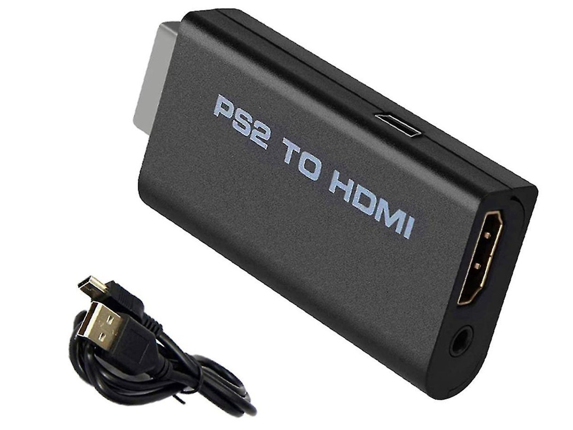Ps2 para Hdmi Playstation 2 para Hdmi 480I YIZHOOD Inf143 Preto