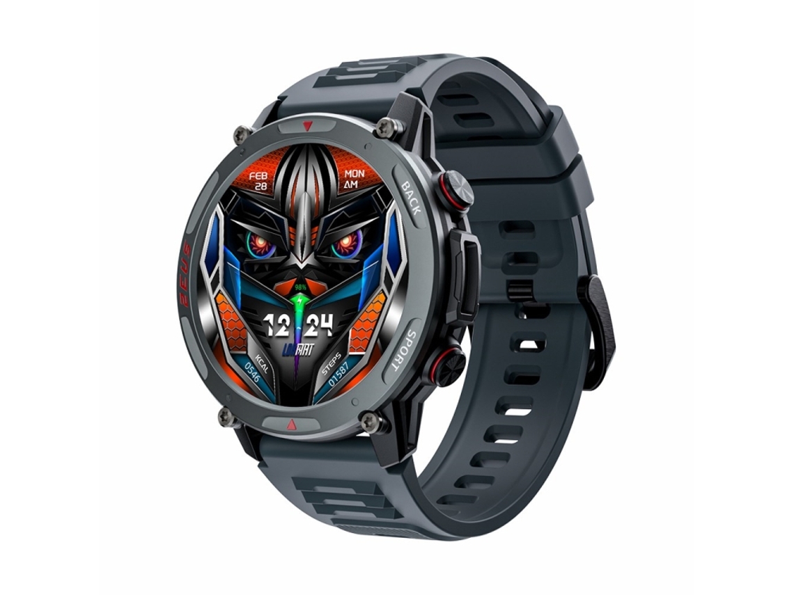 (preto) Smartwatch Bluetooth De 1,43 Polegadas Com Monitoramento De Saúde E Resistência À Água Ip68