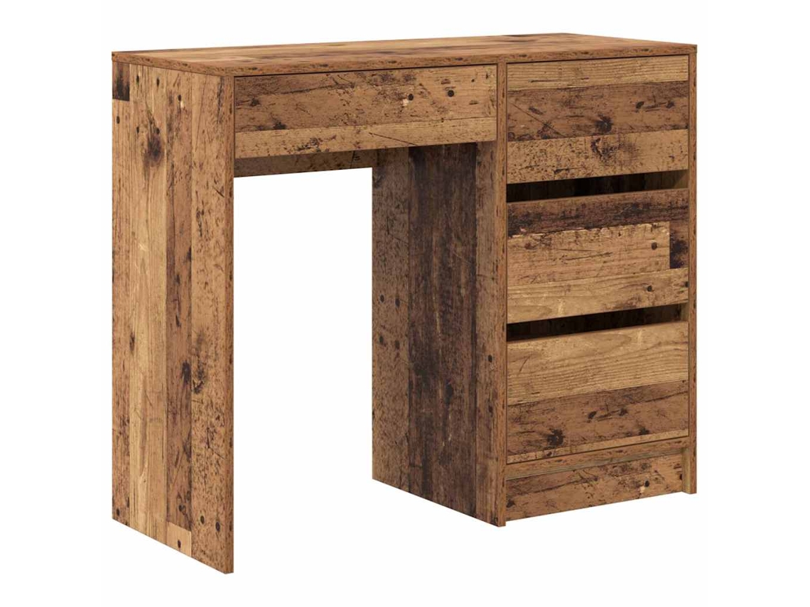Mesa Madeira Antiga MAISON EXCLUSIVE em Madeira Processada (90x37.5x75 cm)
