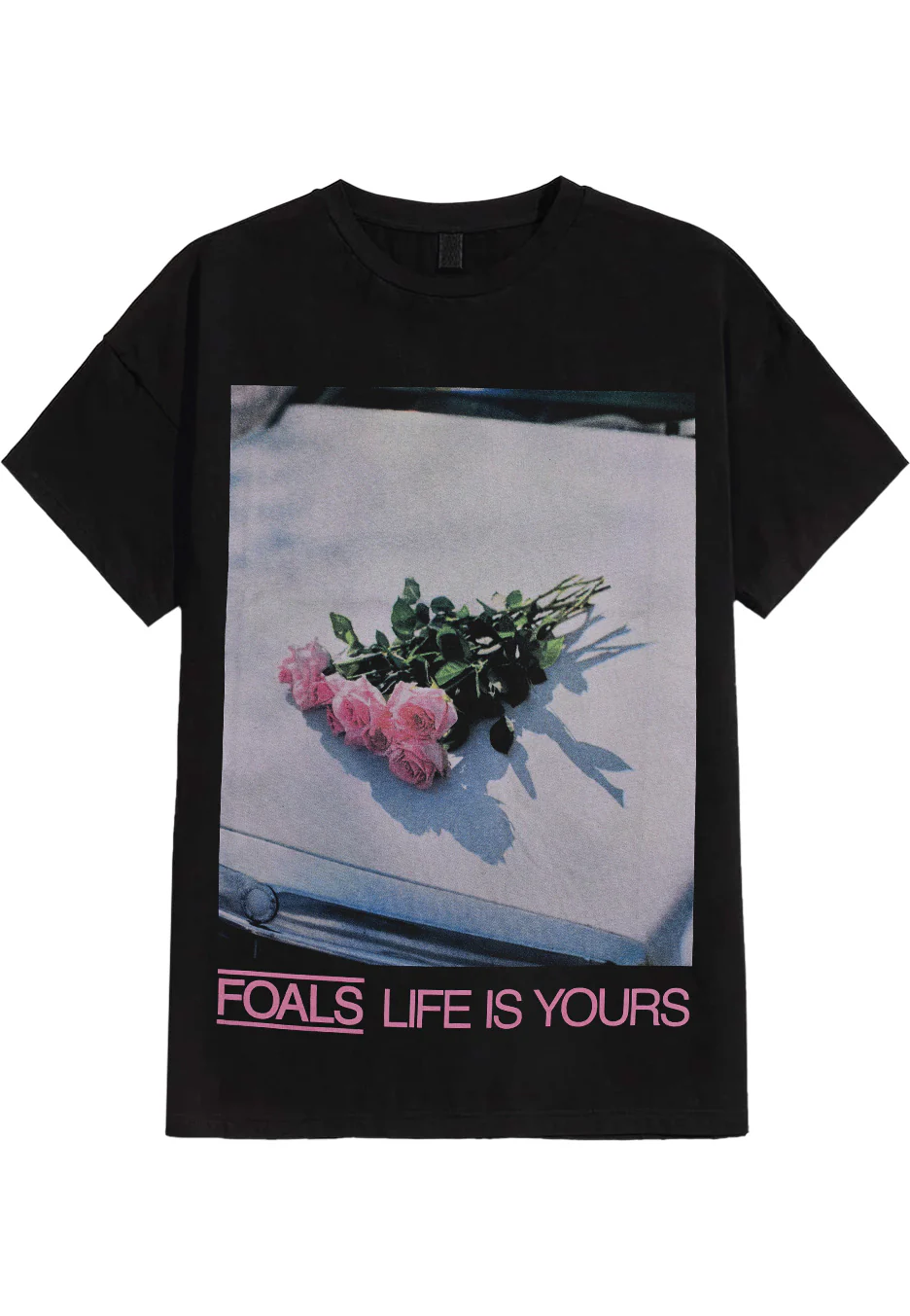 Size:l Rockinstone Foals - Life Is Yours - T-shirt Unisex Adults