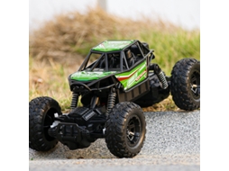 (verde) Motocicleta Elétrica Infantil De Quatro Rodas Off-road De Alta Velocidade Com Controle Remoto, Feita De Liga Metálica.
