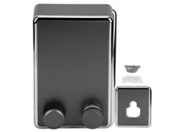 Rack de Secagem de Roupa Inox Fixo na Parede Preto