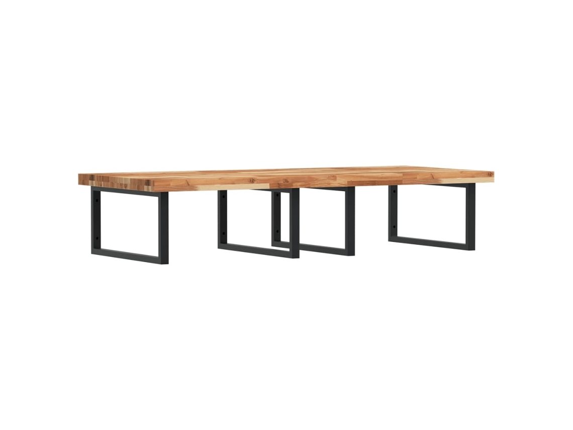 Basin Shelf, Basin Shelves Vidaxl Marrom Madeira De Acácia (140 X 60 X 4 Cm)