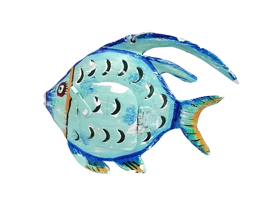 Castiçal Peixe Azul BY SIGRIS
