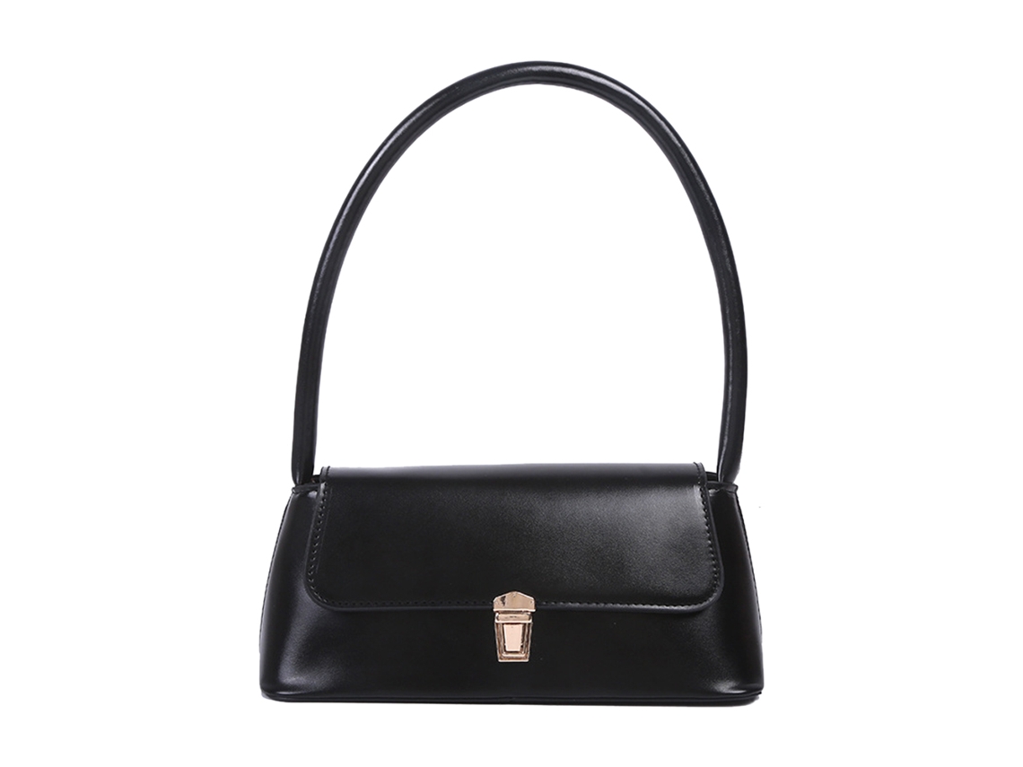 Bolsa De Axila Feminina Cadeado Vintage Estilo Versátil