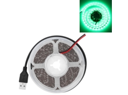 Lâmpada em fita led flexível 5v RGBW 5m USB 60led/m para decoração interior de gabinetes e luz verde