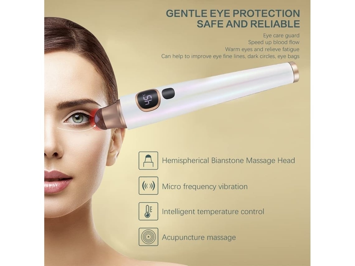 Massajador Facial  Mry-221101-34hmy Vermelho*