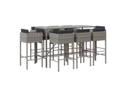 Garden Bar Set, Garden Bar Sets Vidaxl Cinzeto Rattan / Vime (n/a)
