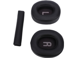 Almofadas Para Fones De Ouvido Com Espuma Viscoelástica E Capa (pretas)