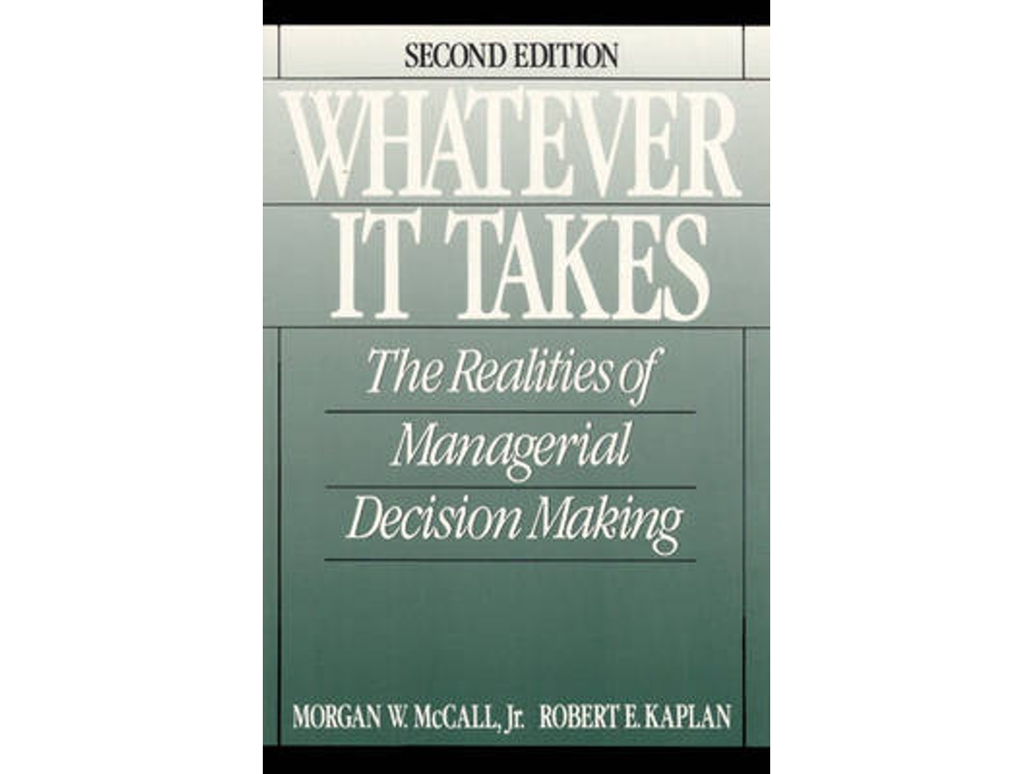 Livro Whatever it Takes de Robert Kaplan (Inglês)