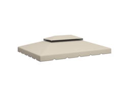 Cobertura Retratil Pergola 2 5x2 55m Drenagem Creme