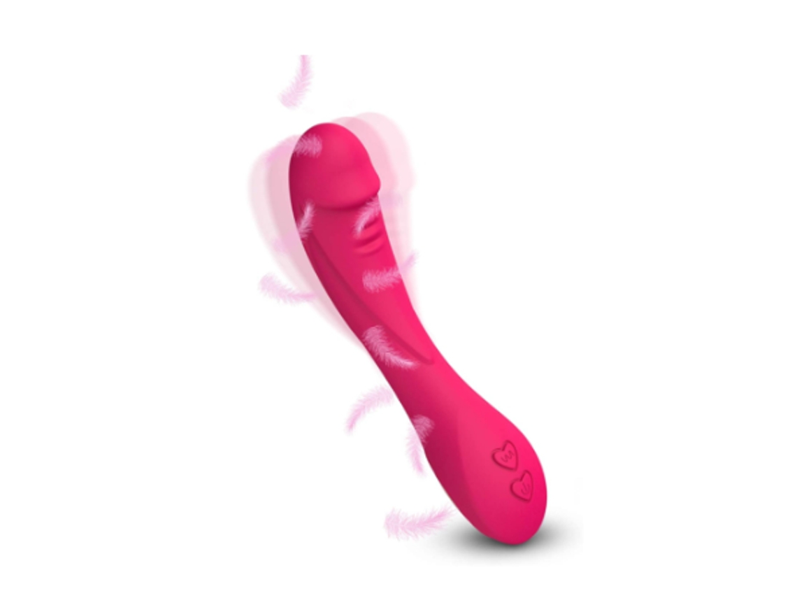 Vibradores Femininos, Dildo Sexual Feminino, Brinquedos Sexuais, Vermelho