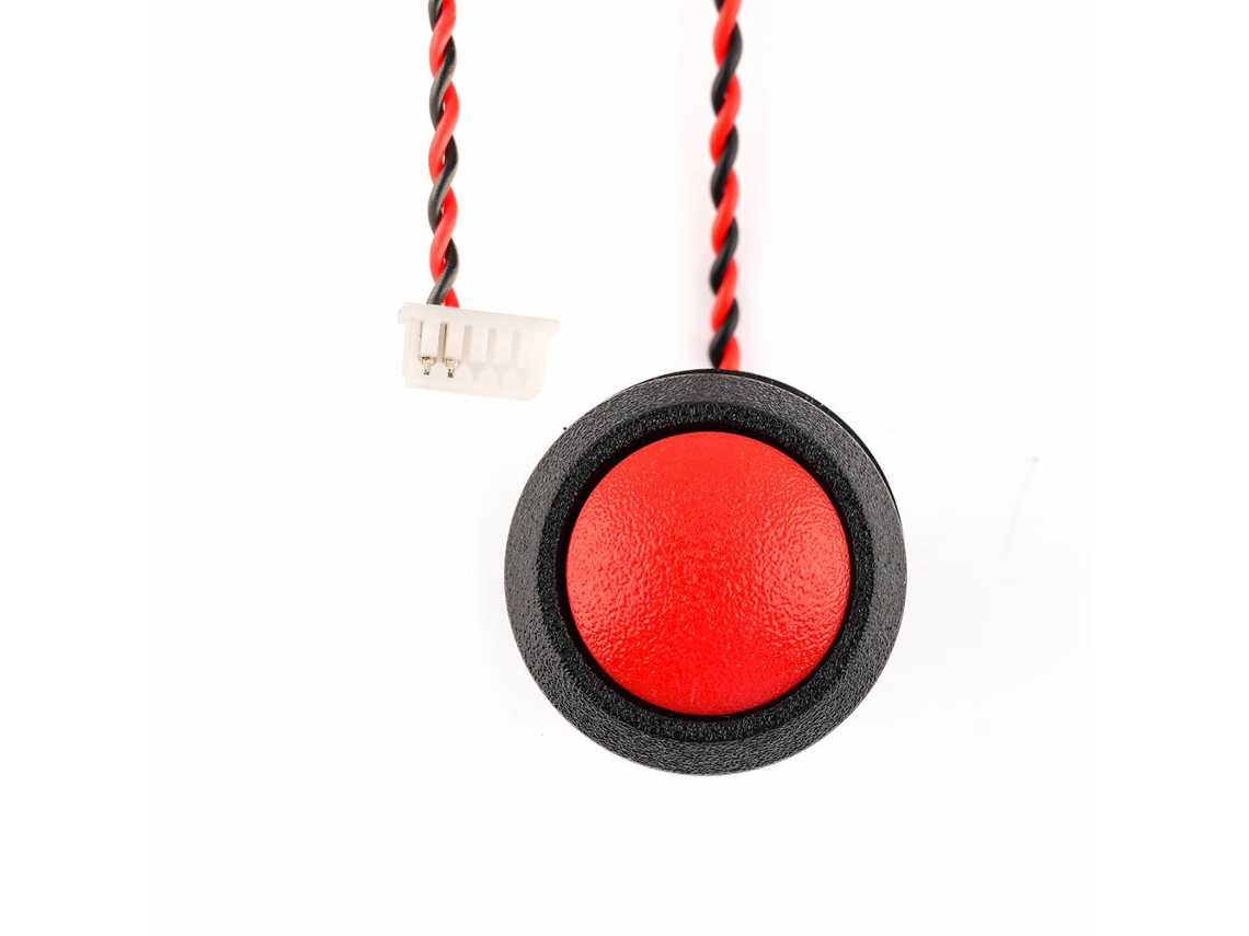 Botão Momentâneo Vermelho para Atualização Diy , Ligar/desligar/momentâneo para Transmissor de Rádio Radiomaster Tx16s Mk Ii. MDUG (faça Você Mesmo)