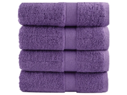 Guest Towel, Guest Towels Vidaxl Roxo Algodão (30 X 50 Cm)