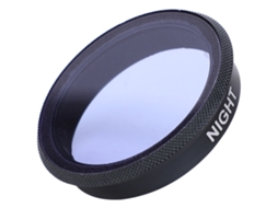 Filtro de lente noturna de vidro óptico antipoluição luminosa para câmera esportiva Osmo Action LAXISCREED
