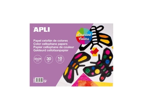 Livro Bloc Manualidades 10h Celofan 32x24cm Colores Surtidos De Desconocido (espanhol)