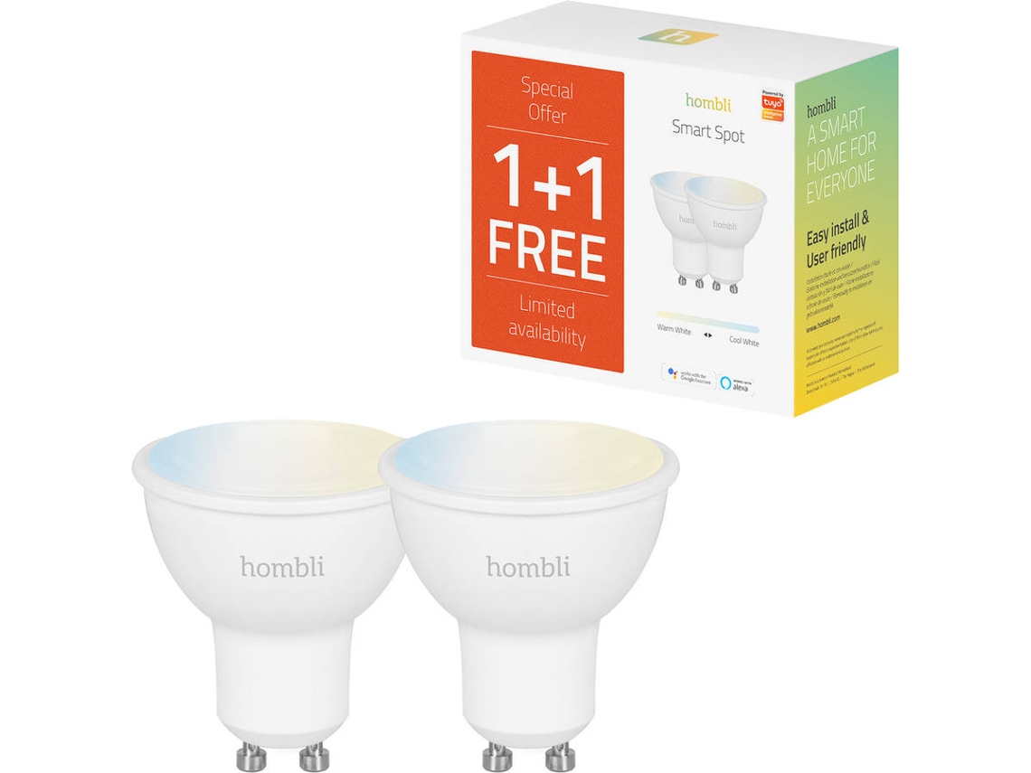 Pack Foco Inteligente HOMBLI 4.5W CCT