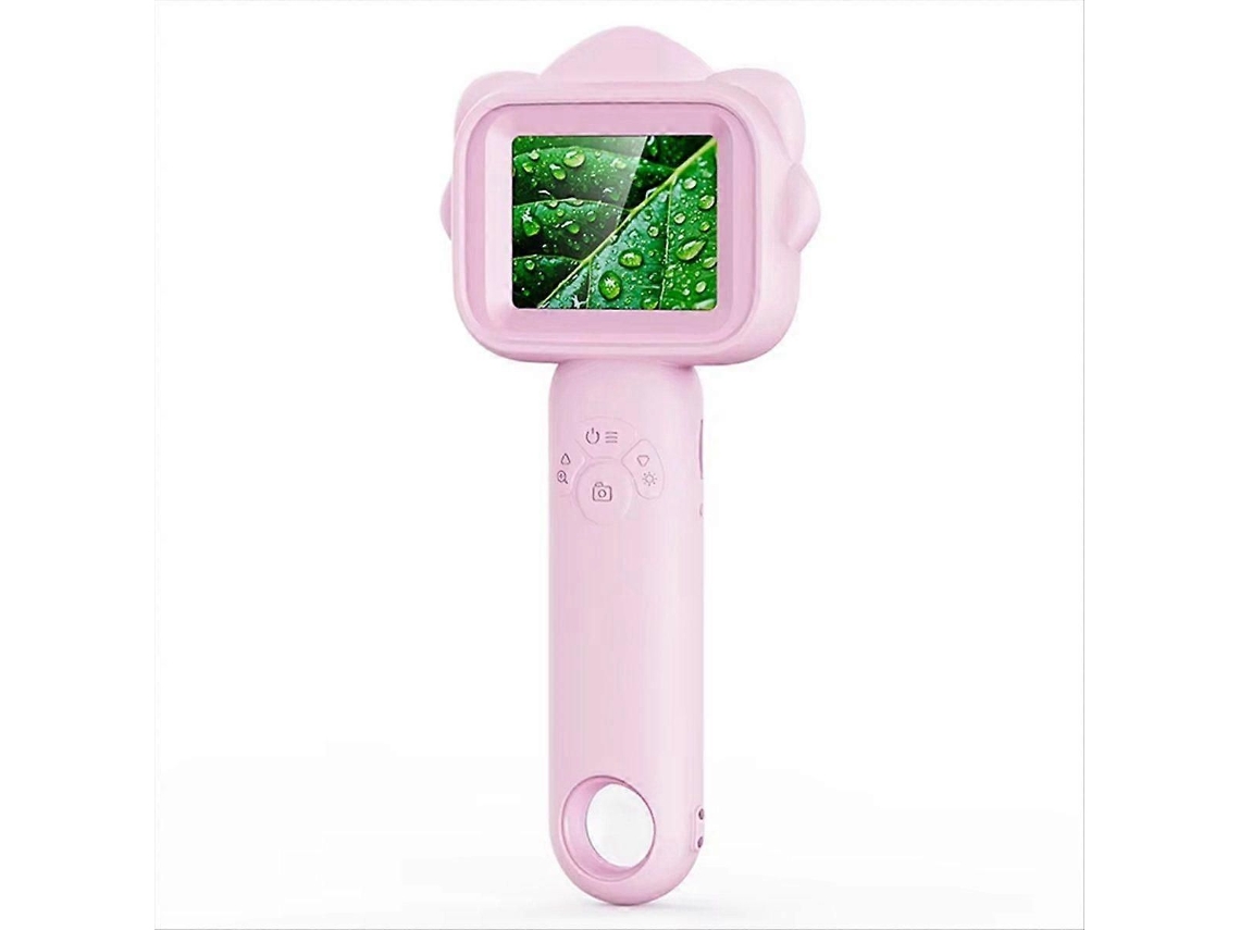 Mini Microscópio Infantil 500x Com Tela Ips De 2,4 Polegadas, Resolução 1080p, Microscópio Digital Portátil De 2mp.
