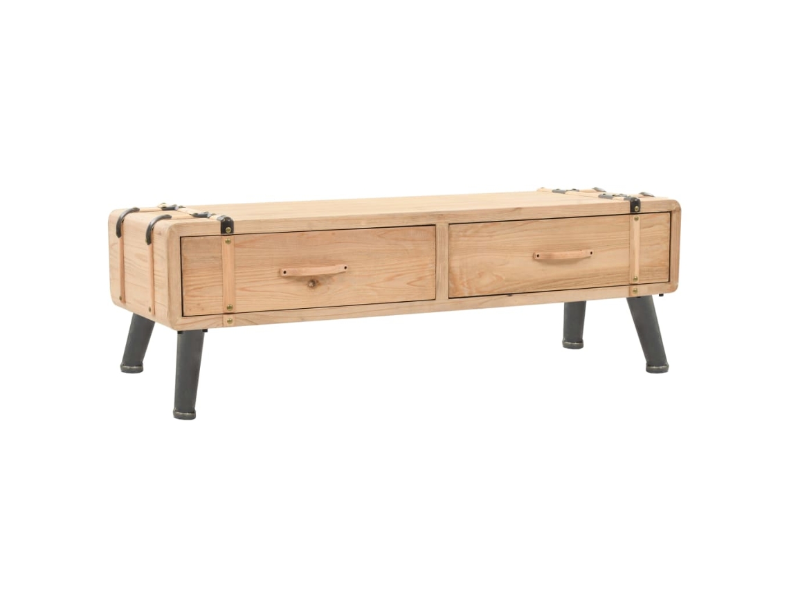 Tv Cabinet, Tv Cabinets Vidaxl Marrom Madeira (n/a)