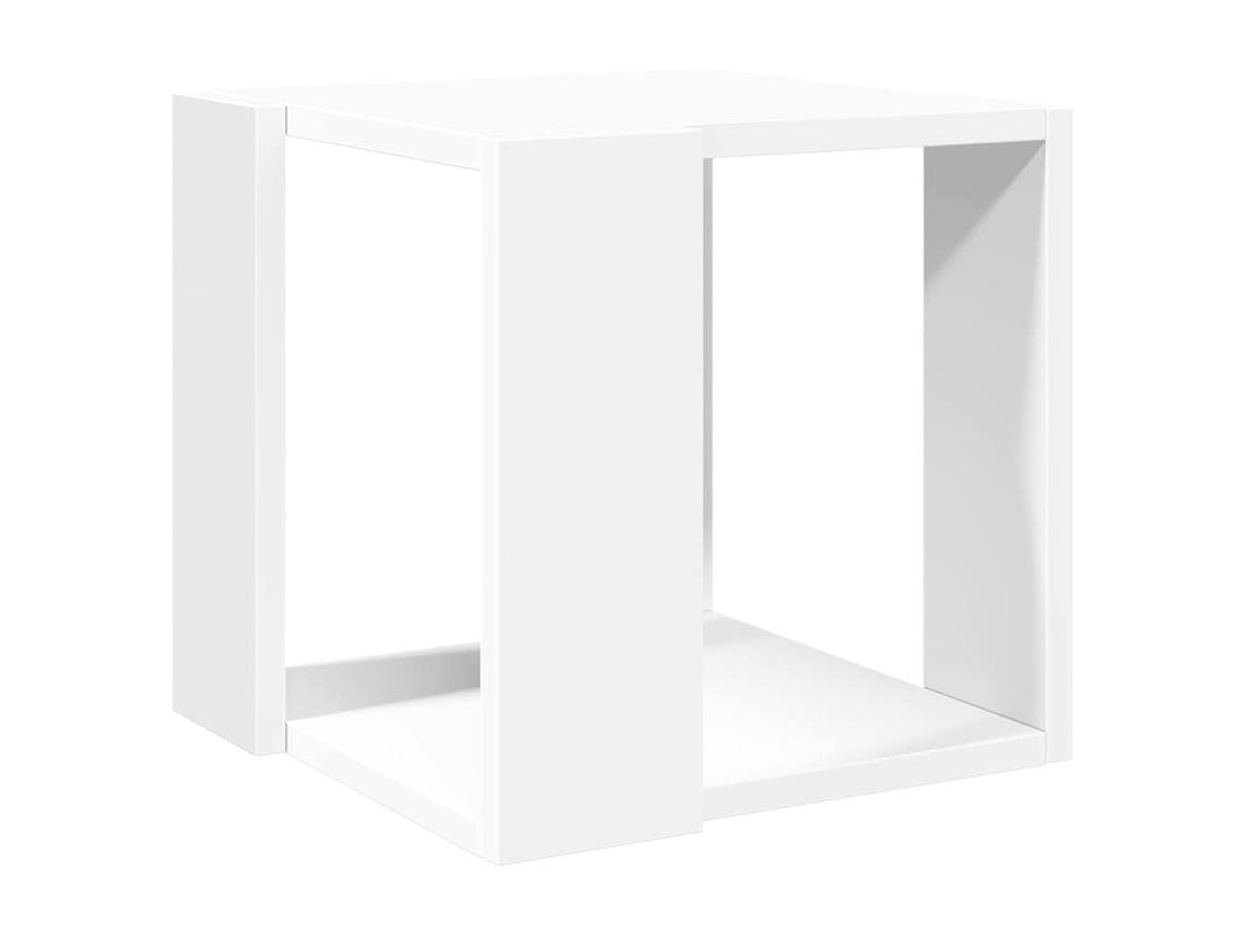 Mesa de Centro Branca MAISON EXCLUSIVE 32x32x30 cm