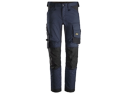 SNICKERS WORKWEAR-63419504048-AllroundWork Stretch Pants Azul Marinho-Preto tamanho 48