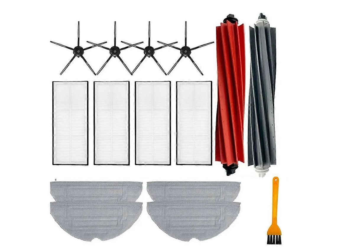 For S8 S8 Pro Ultra S8+ S8+pro Vacuum Cleaner Main Roller Brush Side Brush Mop Cloth Replacement Pa