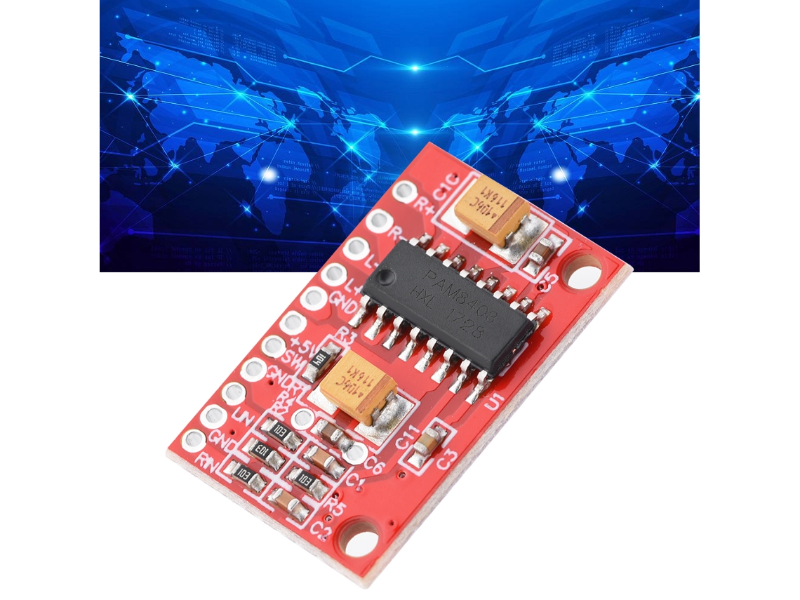 Laxiscreed Amplificador De Áudio Digital Estéreo Com Fonte Usb De 5v Para Som Potente